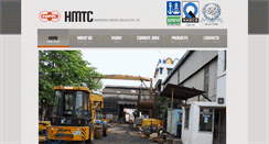 Desktop Screenshot of hmtcindia.com